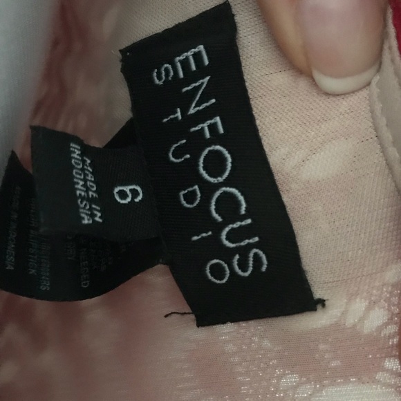 Red Lace Dress - Picture 4 of 4